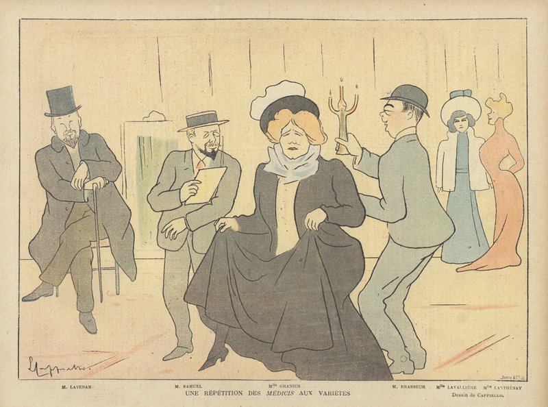 Le Rire için İllüstrasyon by after Leonetto Cappiello