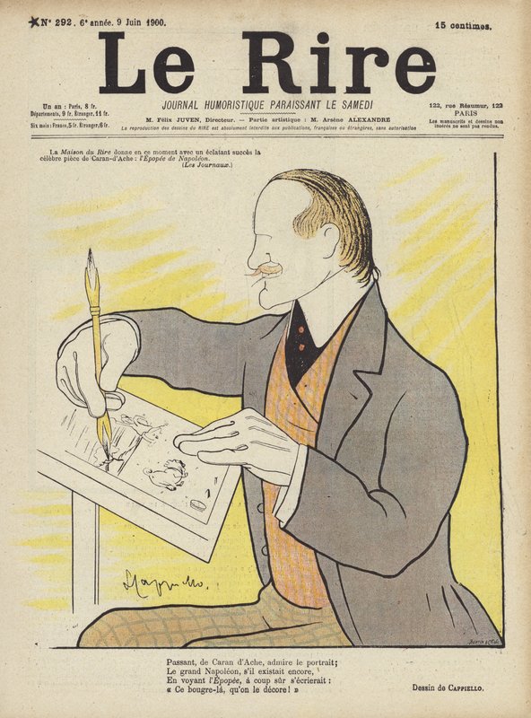 Le Rire için İllüstrasyon by after Leonetto Cappiello
