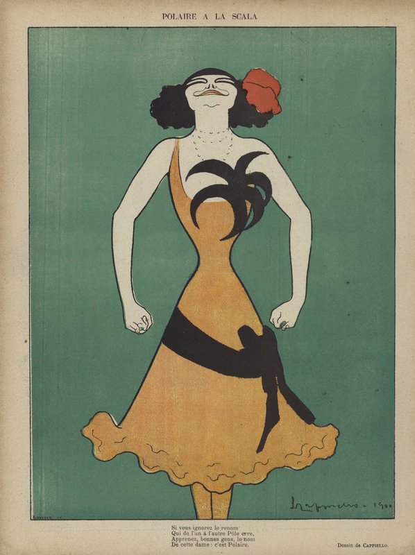 Le Rire için İllüstrasyon by after Leonetto Cappiello