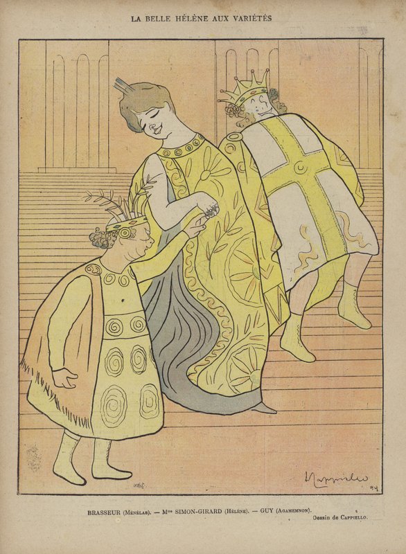 Le Rire için İllüstrasyon by after Leonetto Cappiello