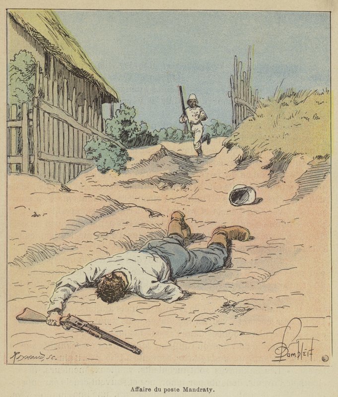 Mandraty Posta Vakası by after Louis Charles Bombled