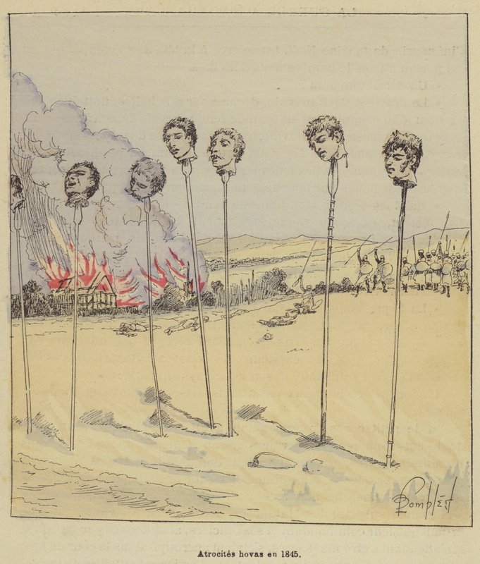 Vahşet hovas tr 1845 by after Louis Charles Bombled