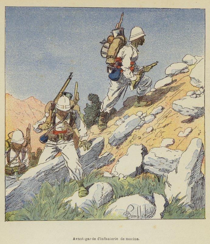 Deniz Piyade Öncü by after Louis Charles Bombled