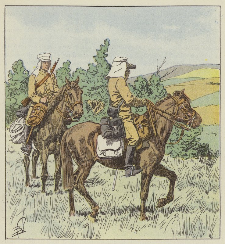 Japon izciler keşifte by after Louis Charles Bombled