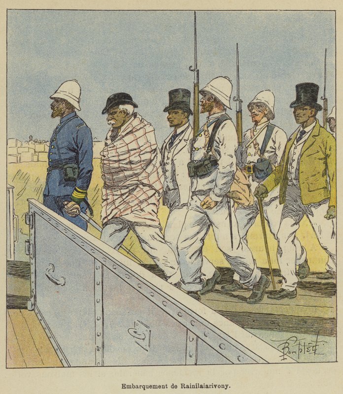 Rainilaiarivony Batığı by after Louis Charles Bombled