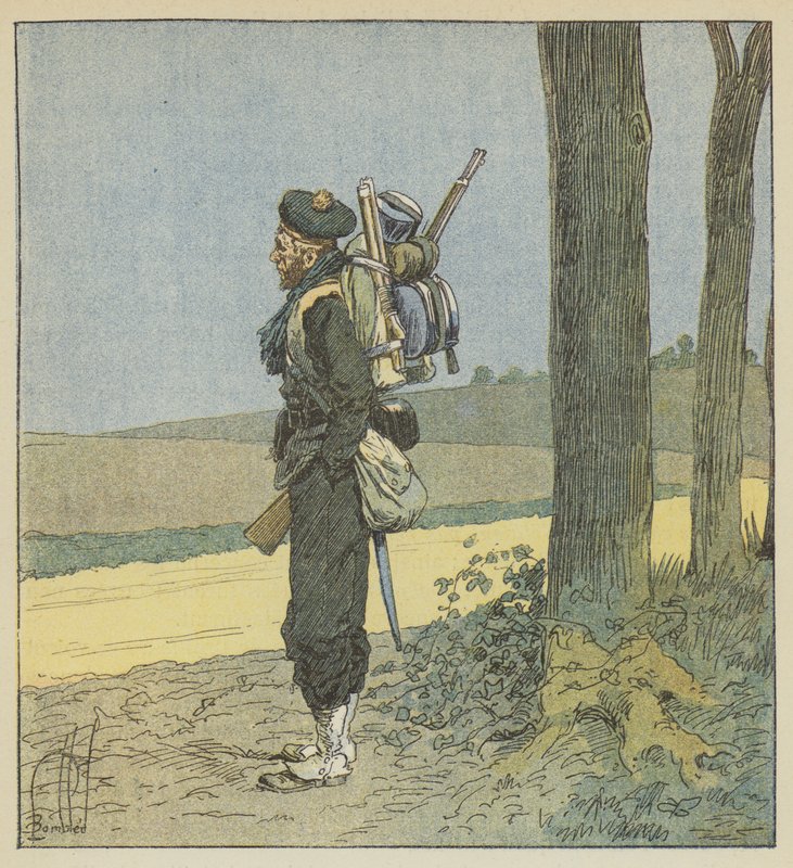 Fusilier marin by after Louis Charles Bombled