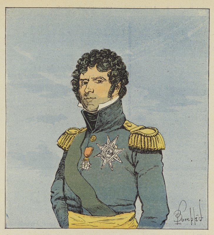 Mareşal Bernadotte by after Louis Charles Bombled
