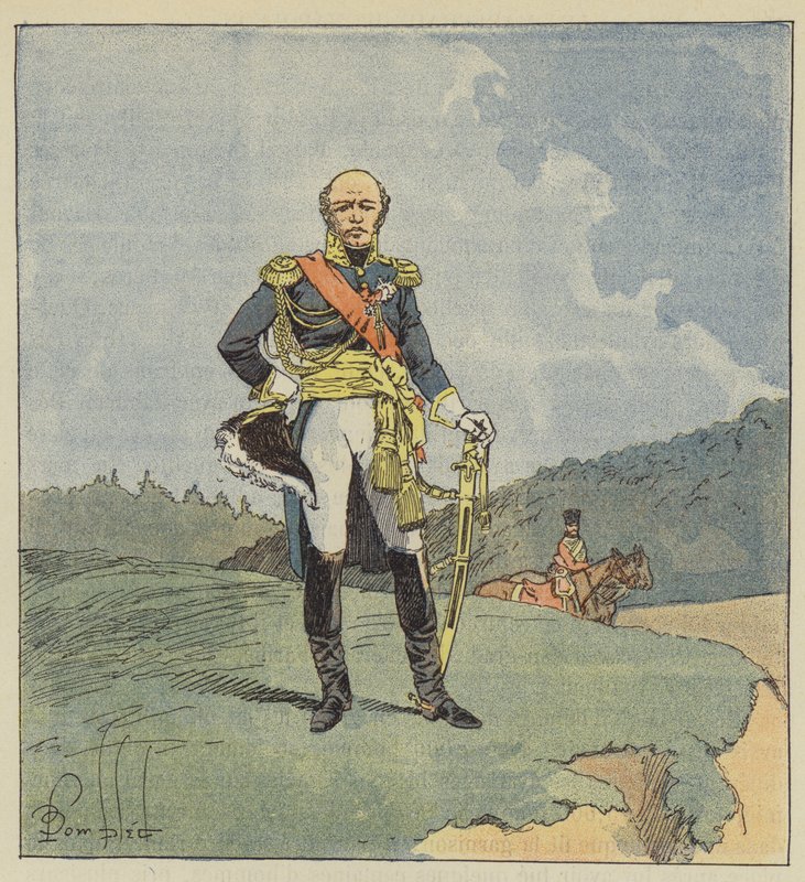 Mareşal Davout by after Louis Charles Bombled