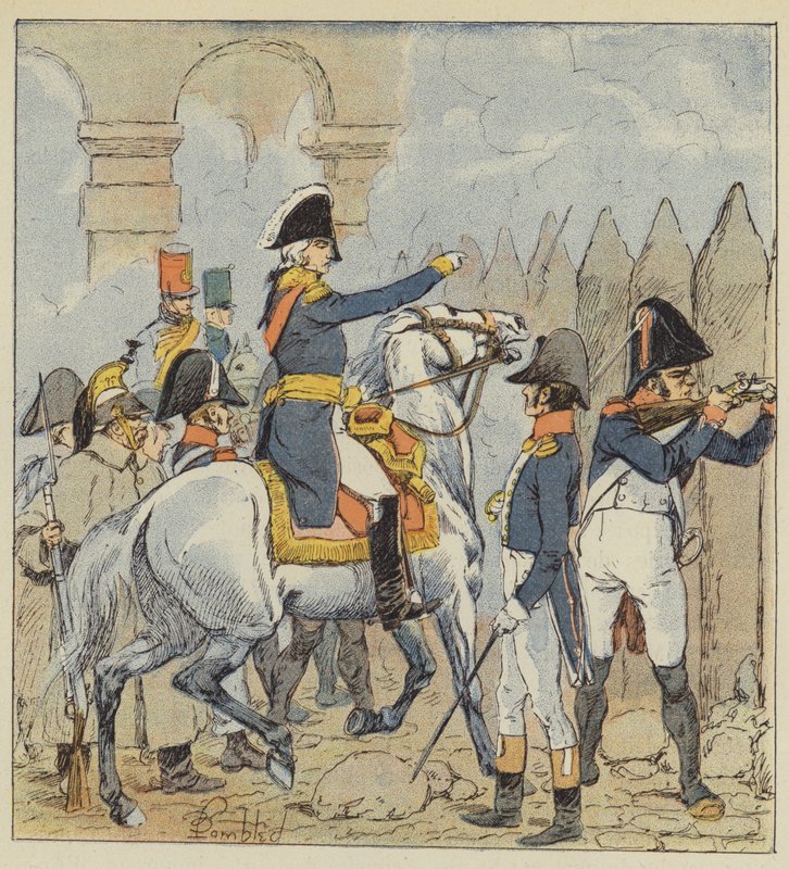 Le marechal Moncey by after Louis Charles Bombled