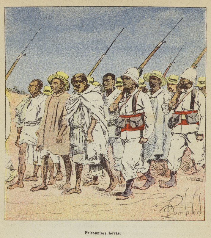 Hova mahkumları by after Louis Charles Bombled