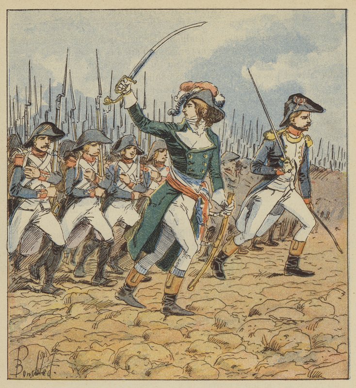 Halkın ordudaki temsilcisi by after Louis Charles Bombled