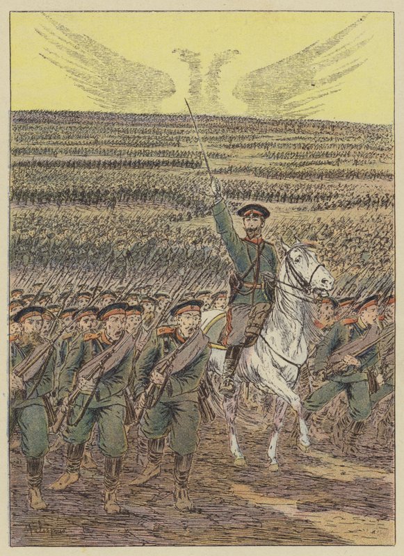 Rus Ordusu by after Louis Charles Bombled