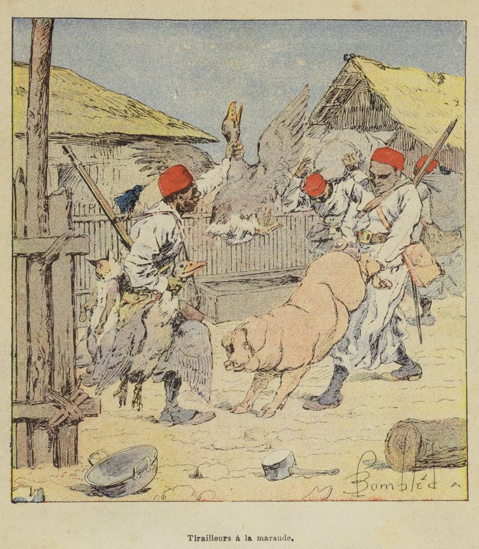 Yağmacı Avcı Erleri by after Louis Charles Bombled