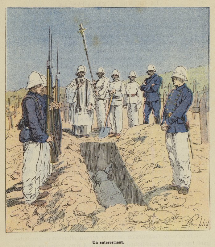 bir cenaze by after Louis Charles Bombled