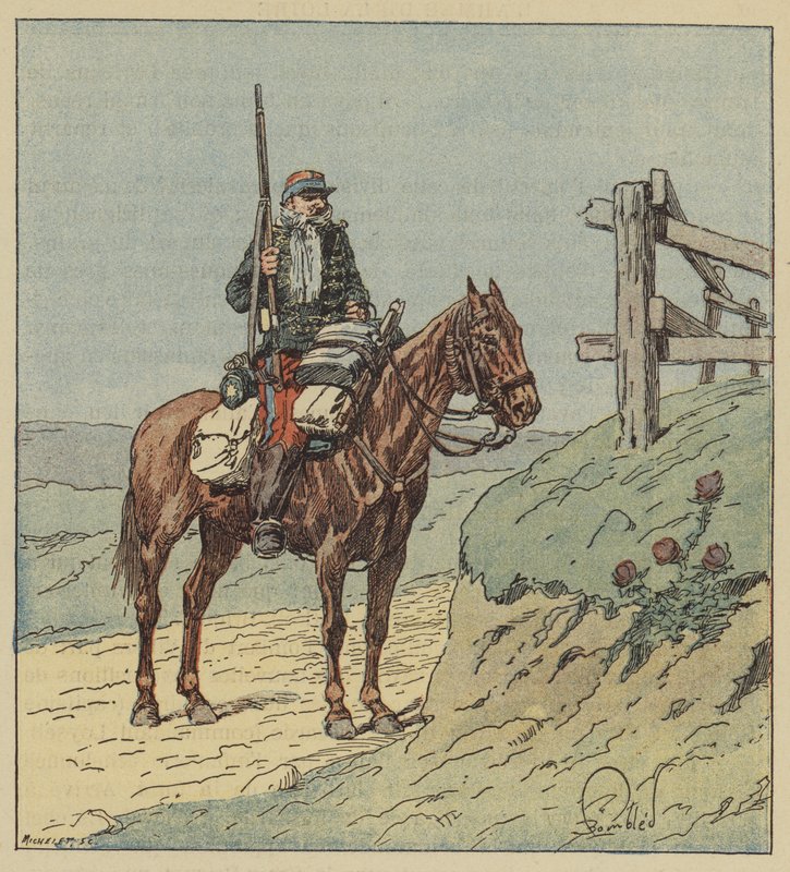 6. hafif süvari kruvazörü by after Louis Charles Bombled