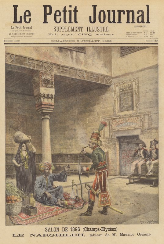 Le Nargile (Nargile) by after Maurice Henri Orange