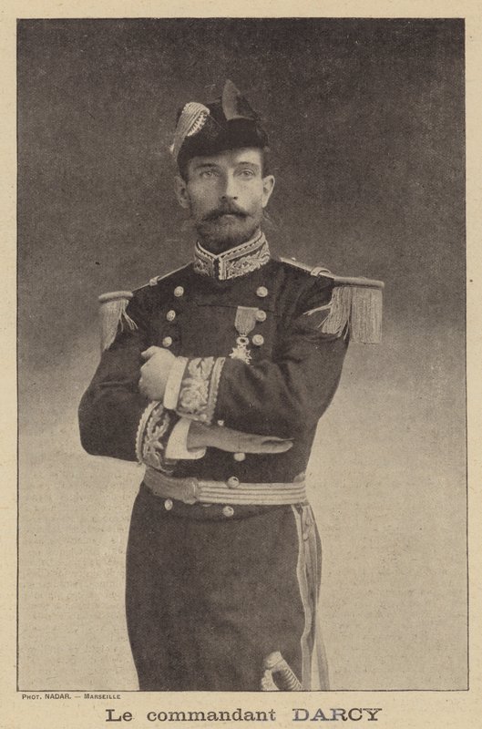 Eugene Darcy, Fransız deniz subayı by after Nadar