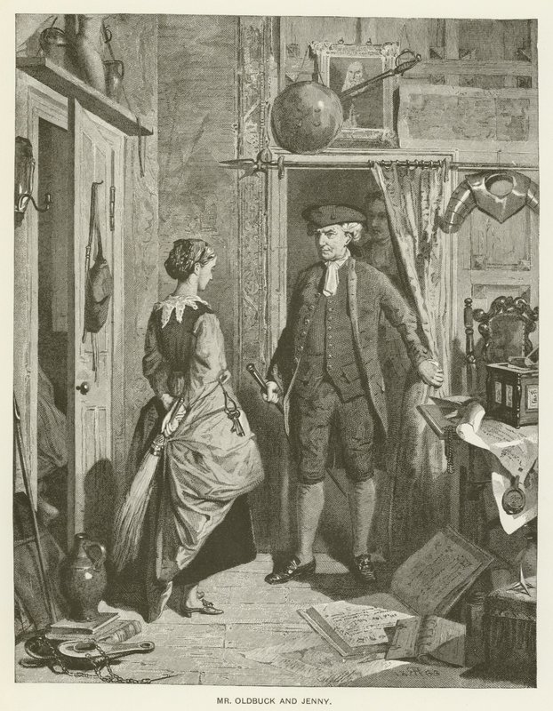 Bay Oldbuck ve Jenny by after Robert Herdman