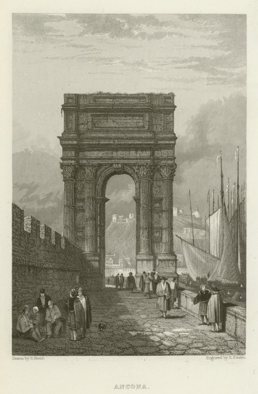 Ancona by Samuel (after) Prout