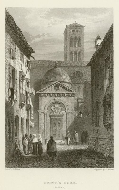 Dantes Mezarı, Ravenna by Samuel (after) Prout