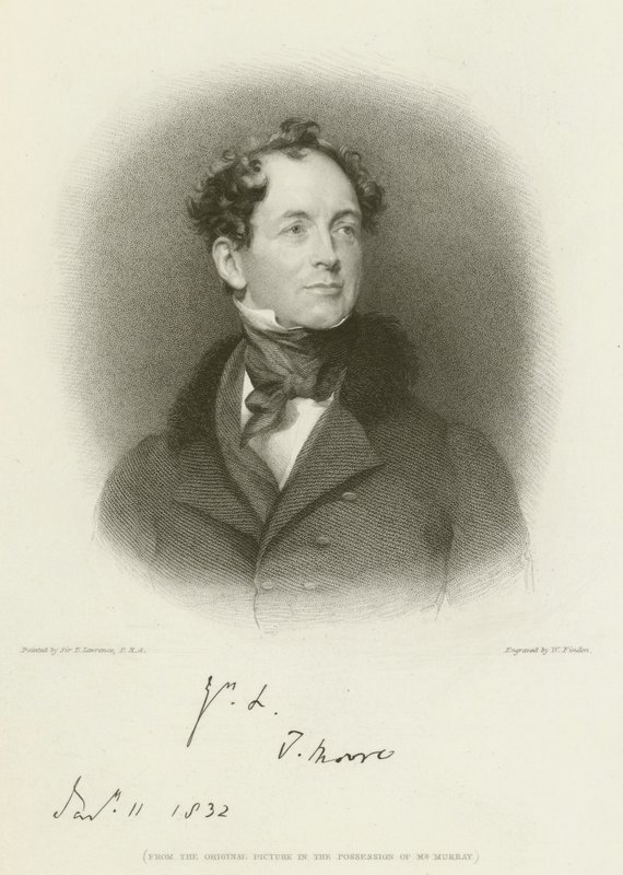 Thomas Moore by after Thomas Lawrence